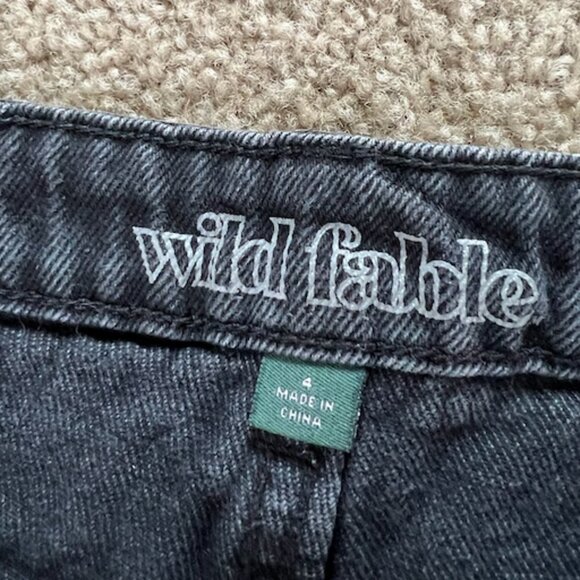 Black Distressed Shorts - Picture 3 of 7